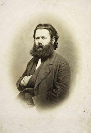 Portræt af Henrik Ibsen 1828-1906