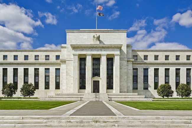 Federal Reserve Building i Washington, DC.