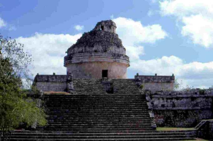 Caracol (observatoriet) i Chichén Itzá, Yucatan, Mexico