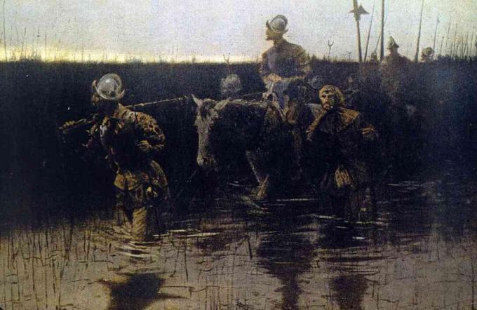 De Soto i Amerika, af Frederic Remington