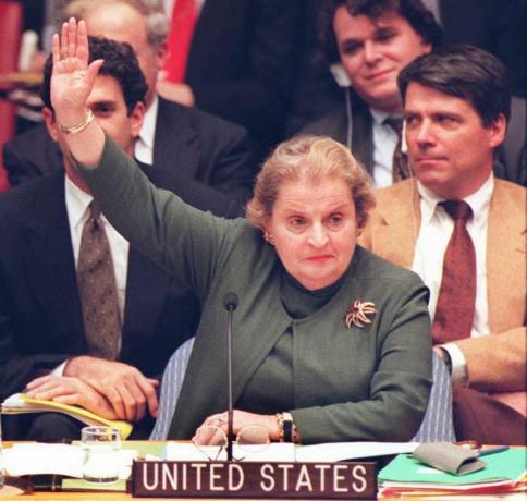 Madeleine Albright, USAs ambassadør i De Forenede Nationer