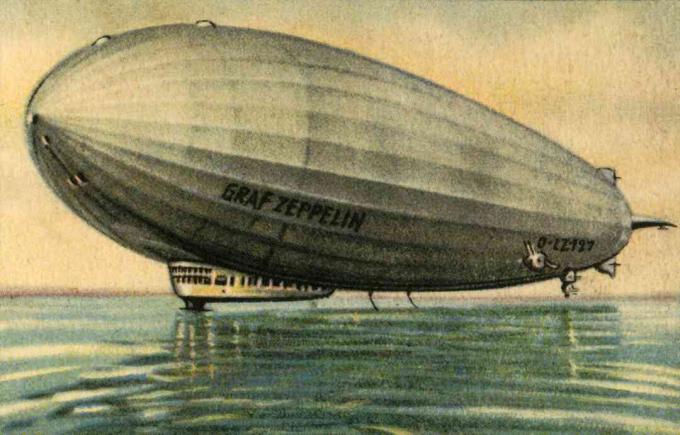 Den tyske 'Graf Zeppelin'