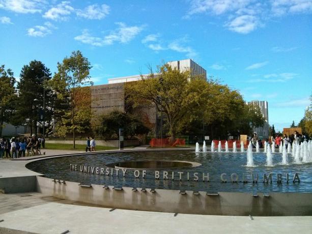 UBC campus i Vancouver, BC