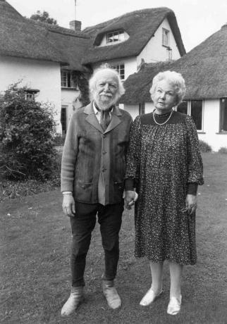 Sir William Golding og Wife Ann