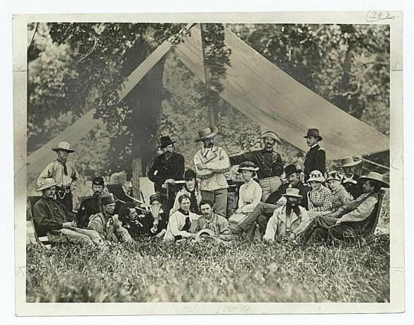 Custer On a Hunting Party