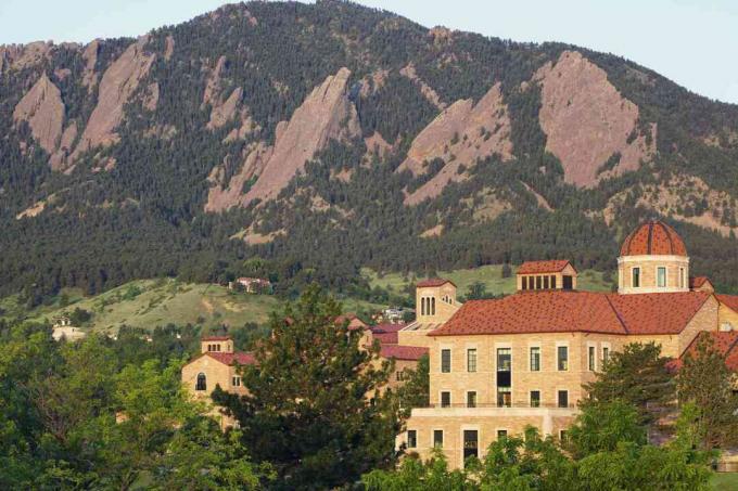 University of Colorado og Flatirons