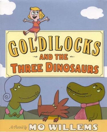 Goldilocks and the Three Dinosaurs - Billedbogomslag