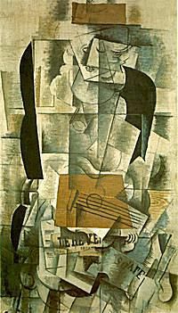 "Kvinde med guitar" - Georges Braque