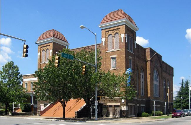 16th Street Baptist Church i Birmingham, Alabama, september 2005
