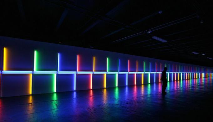 dan flavin til saskia