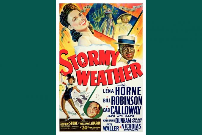 Filmplakat til det 20. århundrede Fox Movie Stormy Weather, 1943