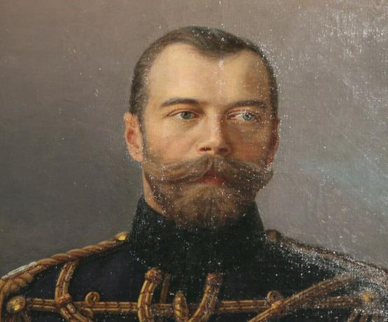 'Portræt af kejser Nicholas II', 1915-1916.