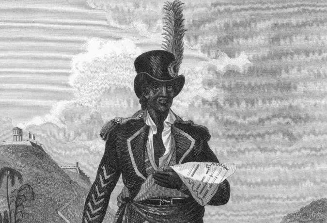 Toussaint L'Ouverture, leder af slaveoprøret i Haiti