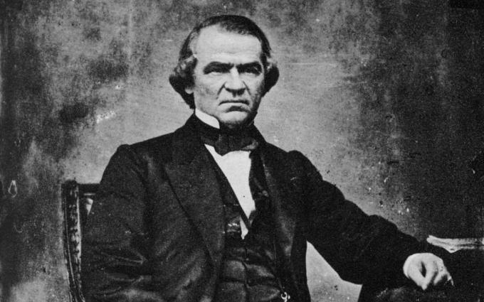 Præsident Andrew Johnson