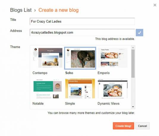 Ny bloggrænseflade på Blogger