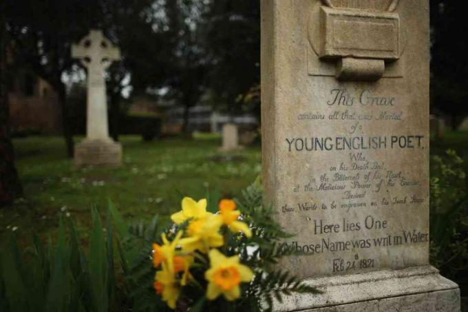 Romas ikke-katolske kirkegård, det endelige hvilested for digterne Shelley og Keats