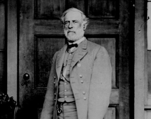 Portræt af Robert E. Lee