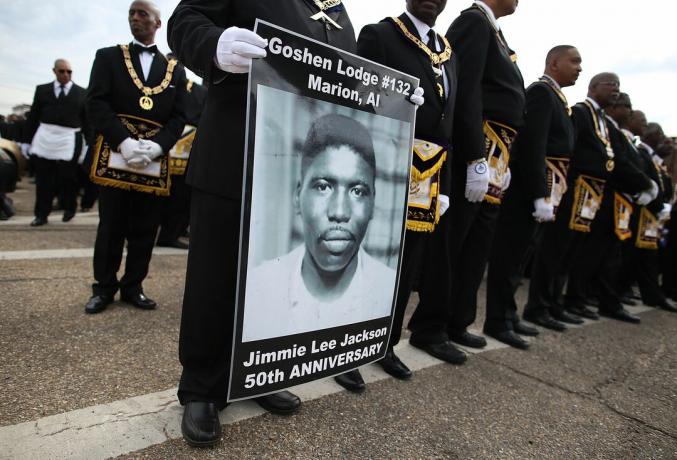 Jimmie Lee Jackson huskes en begivenhed, der mindes om den blodige søndag.
