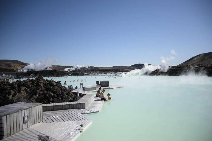 Islands Blue Lagoon geotermiske pool