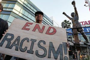 Racisme-protest