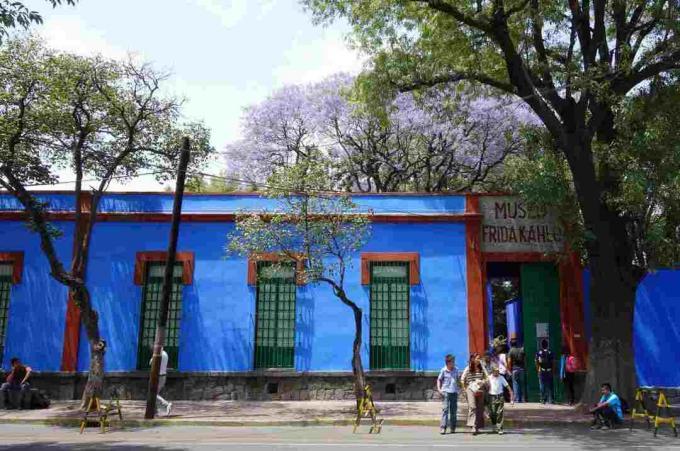 Frida Kahlo-museet, Det blå hus, i Mexico City