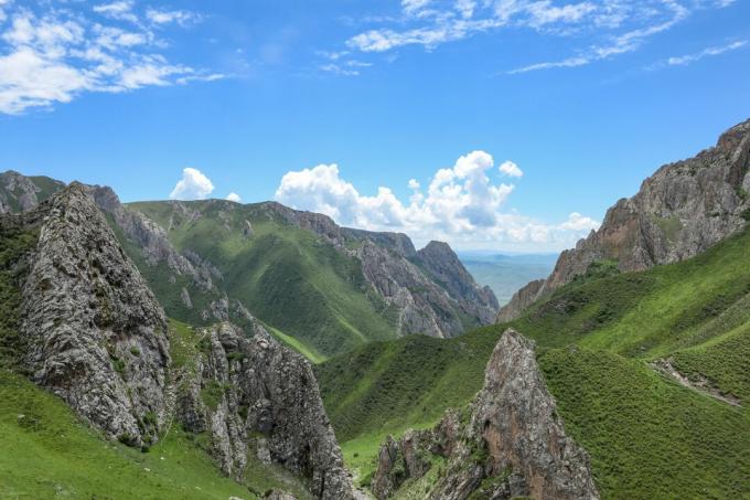 Afvikling af Biashiya Karst-hulen på det tibetanske plateau