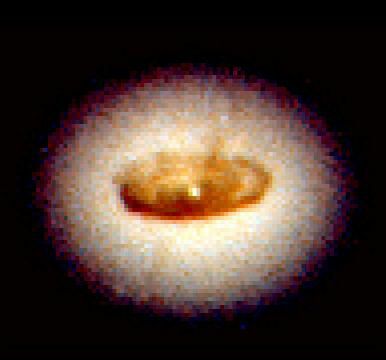 Billeder af sorte huller - Ring omkring et mistænkt sort hul i Galaxy NGC 4261