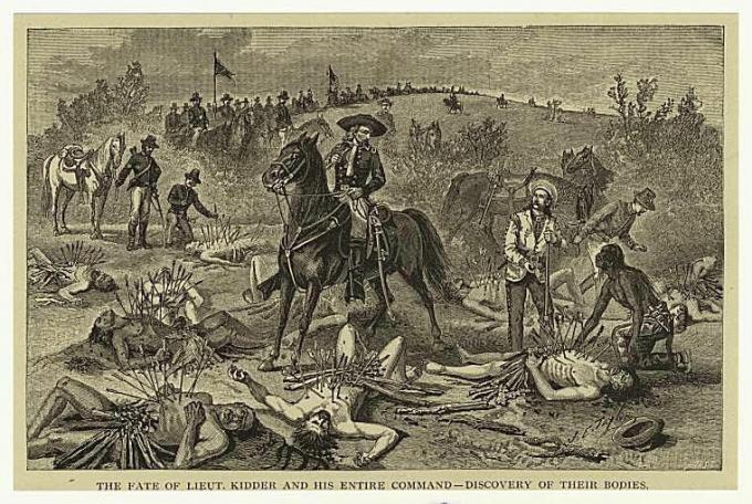 Custer med Kidder's Body