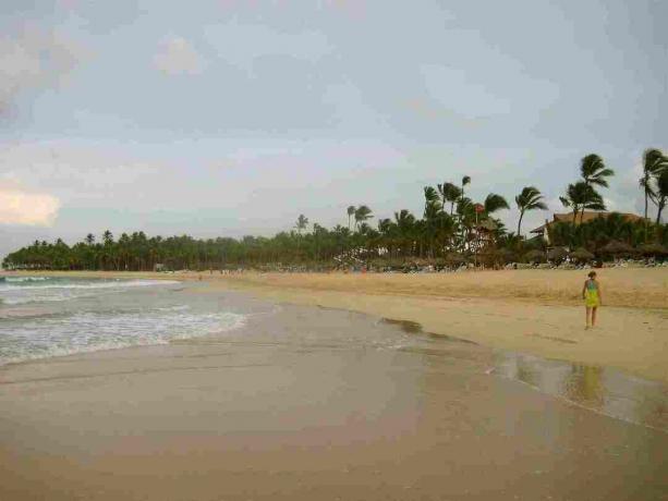 Strand ved Punta Cana