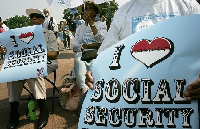 Folk, der fejrer 75-året for Social Security