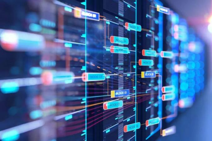 Grafik, der viser internetnoder og VPS-brug