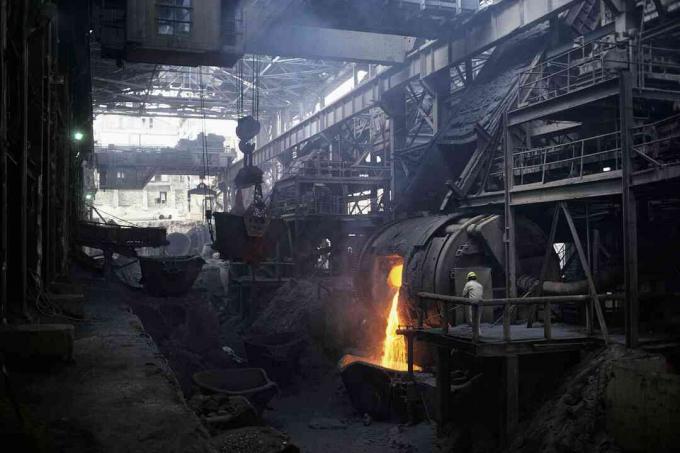 Cananea Kobbermines smelter