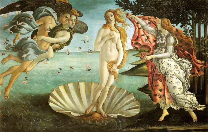 sandro botticelli fødsel af venus