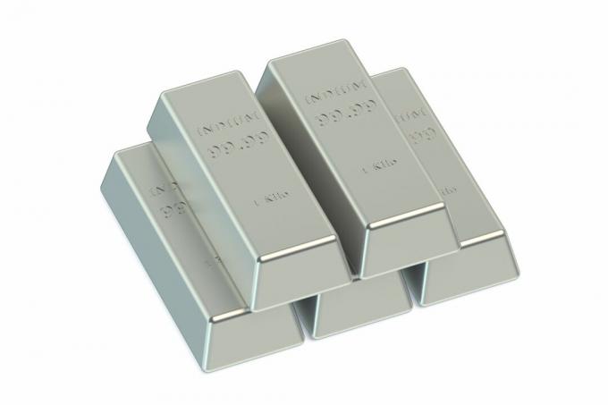 Indium ingots