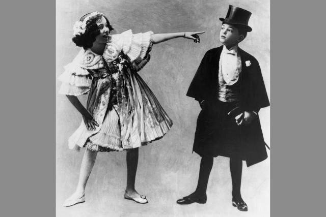 Adele og Fred Astaire, bror og søster vaudeville handler omkring 1905