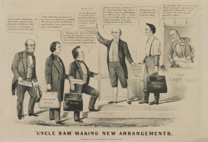 1860 skildring af onkel Sam