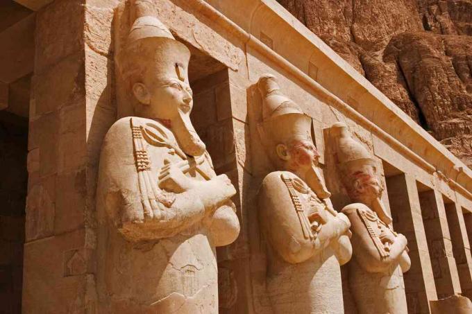 Dronning Hatshepsut som Osiris