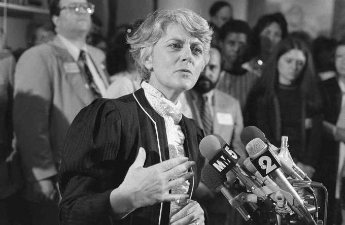 Kongreskvinde Geraldine Ferraro taler