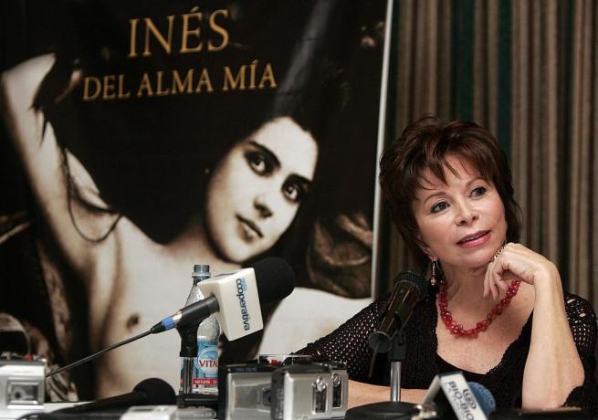 Isabel Allende præsenterer sin bog 